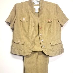 3pc Sag Harbor suit Size 18